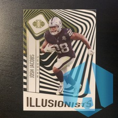 2021 Panini JOSH JACOBS Las Vegas Raiders Illusionists #ILL-4